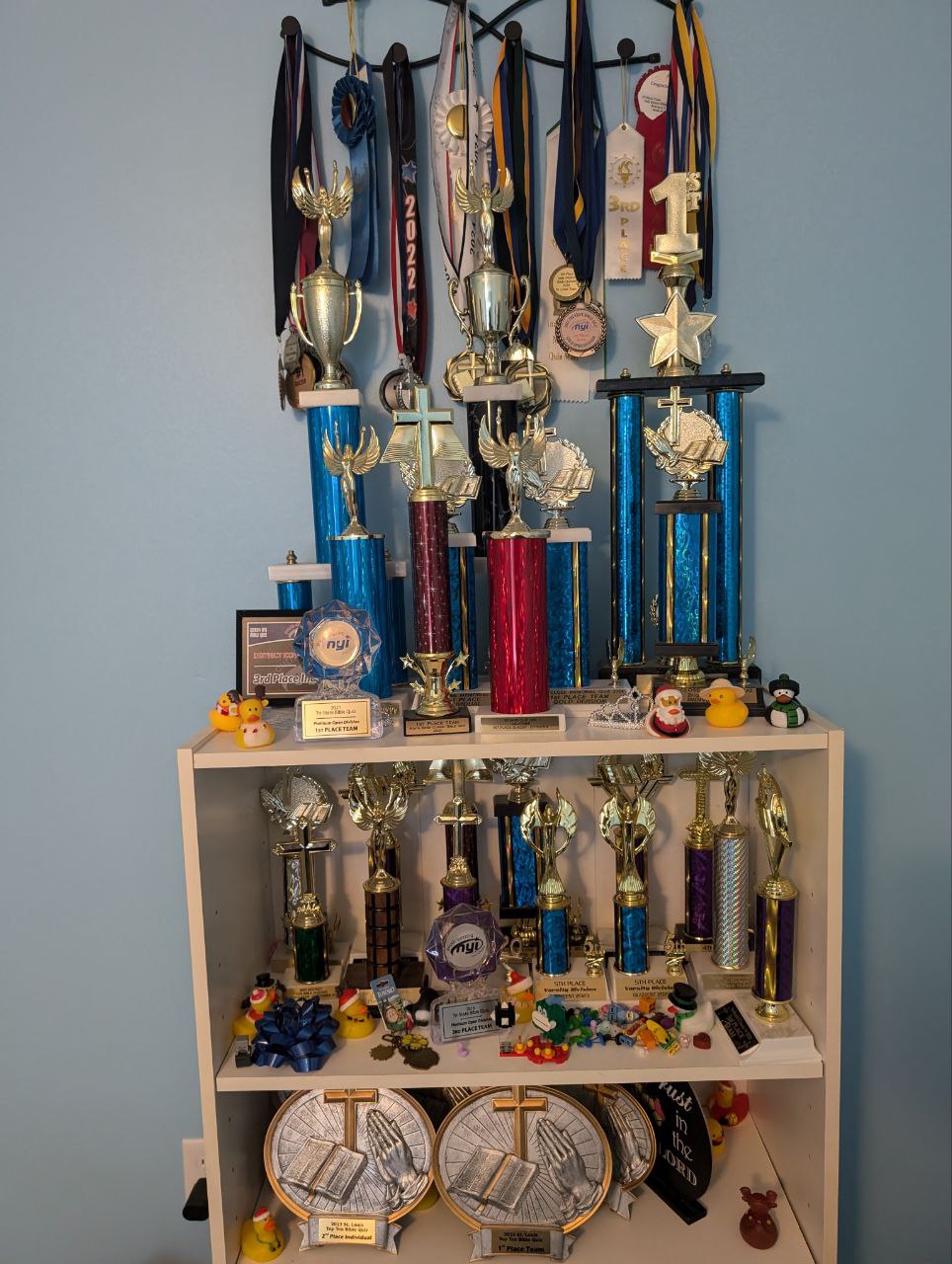 My trophy shelf